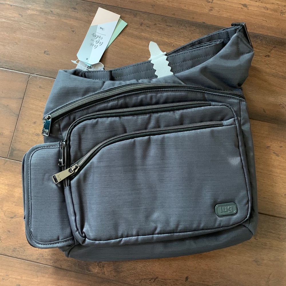 Brand New With Tags Lug Sidekick - Brushed Grey